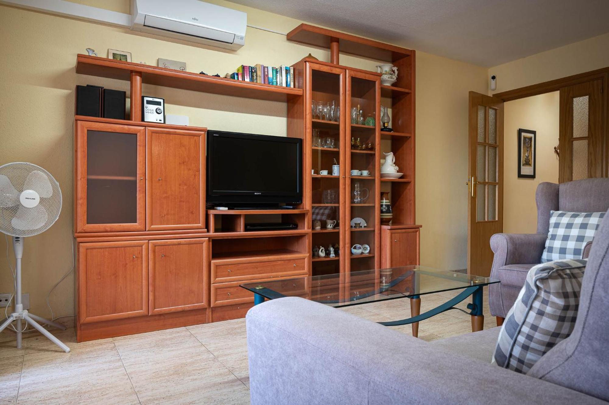 Appartement At044 Cerca De La Playa, Con Piscina Y Airco à Torredembarra Extérieur photo
